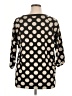Coldwater Creek Polka Dots Black Pullover Sweater Size 1X - photo 2