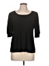 CeCe Black 3/4 Sleeve Top Size L - photo 1