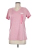 Under Armour Pink Active T-Shirt Size M - photo 1
