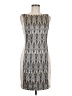 Esprit Graphic Gray Cocktail Dress Size 6 - photo 1