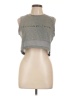 Tahari Gray Sleeveless T-Shirt Size L - photo 1