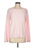 Sag Harbor 100% Acrylic Pink Sweatshirt Size L - photo 1