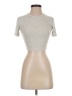 Unbranded Silver Short Sleeve Turtleneck Size XXS (estimated) - photo 1