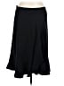 Talbots Solid Black Casual Skirt Size L - photo 1