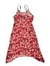 Old Navy 100% Rayon Print Red Dress Size 6 - 7 - photo 2
