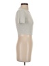 Unbranded Silver Short Sleeve Turtleneck Size XXS (estimated) - photo 4