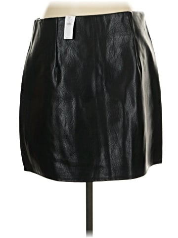 Old Navy Faux Leather Skirt (view 2)