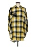 Maeve Plaid Yellow 3/4 Sleeve Button-Down Shirt Size Med - Lg - photo 1