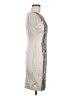 Esprit Graphic Gray Cocktail Dress Size 6 - photo 4