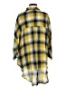 Maeve Plaid Yellow 3/4 Sleeve Button-Down Shirt Size Med - Lg - photo 2
