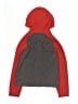 The North Face Red Zip Up Hoodie Size 7 - photo 2