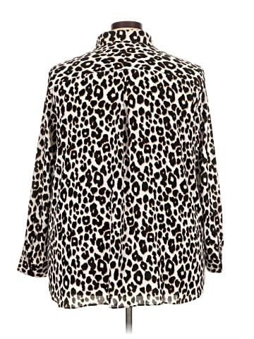 Susan Graver Long Sleeve Blouse (view 2)