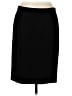 Ann Taylor LOFT Solid Black Formal Skirt Size 8 - photo 1