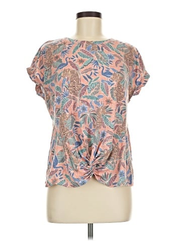 Democracy Short Sleeve Blouse (view 1)