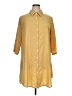 Assorted Brands 100% Polyester Yellow Casual Dress Size XL - photo 1