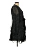 1.State 100% Polyester Polka Dots Black Cocktail Dress Size L - photo 4