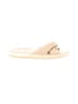 J.Crew Ivory Gold Sandals Size 9 - photo 1