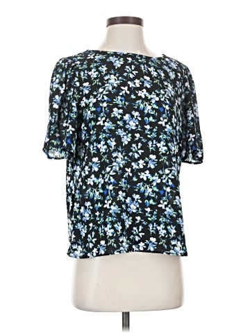 Ann Taylor Factory Short Sleeve Blouse (view 1)