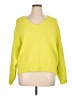 Ann Taylor LOFT Solid Yellow Pullover Sweater Size XL - photo 1
