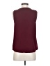 Unbranded Burgundy Sleeveless Blouse Size S - photo 2