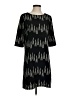 ANONYME 100% Polyester Graphic Black Casual Dress Size S - photo 1