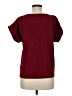 Shein 100% Polyester Burgundy Short Sleeve Top Size 6 - photo 2