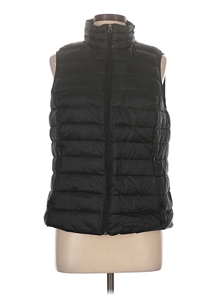 Pre-owned Amazon Essentials Vest In Black