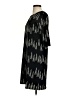 ANONYME 100% Polyester Graphic Black Casual Dress Size S - photo 5