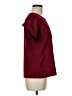 Shein 100% Polyester Burgundy Short Sleeve Top Size 6 - photo 4
