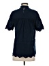 Ro & De 100% Cotton Blue Short Sleeve Blouse Size XS - photo 2