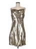 Zara Metallic Silver Cocktail Dress Size M - photo 1