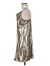 Zara Metallic Silver Cocktail Dress Size M - photo 5