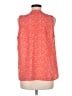 Collective Concepts 100% Polyester Red Sleeveless Blouse Size M - photo 2