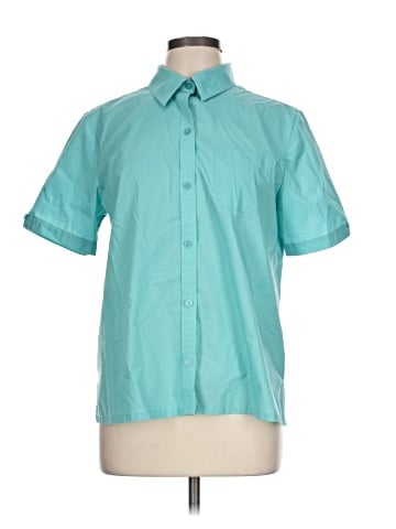 Foxcroft Short Sleeve Button-Down Shirt (view 1)