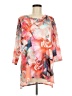 Soft Surroundings Orange 3/4 Sleeve Blouse Size M - photo 1