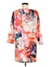 Soft Surroundings Orange 3/4 Sleeve Blouse Size M - photo 2