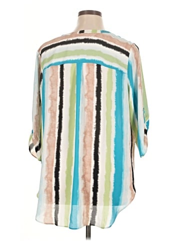 Worthington 3/4 Sleeve Blouse (view 2)