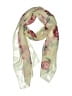 Unbranded 100% Polyester Floral Green Ivory Scarf One size - photo 1