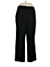 Liz Claiborne Solid Black Dress Pants Size 14 Petite - photo 1