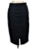 Thalian Solid Black Formal Skirt Size 10 - photo 2