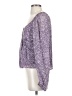 Ann Taylor LOFT 100% Polyester Purple Long Sleeve Blouse Size XS - photo 5