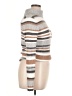 Hollister Stripes Tan Turtleneck Sweater Size XL - photo 4