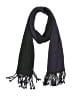 Woolmark 100% Wool Black Purple Scarf One size - photo 1