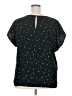 Halogen Stars Green Short Sleeve Blouse Size 2X - photo 2