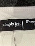 Simply Be Solid Ivory Jeans Size 24 waist - photo 4