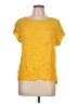 Final Touch 100% Rayon Yellow Short Sleeve T-Shirt Size L - photo 1