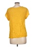Final Touch 100% Rayon Yellow Short Sleeve T-Shirt Size L - photo 2