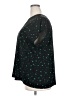 Halogen Stars Green Short Sleeve Blouse Size 2X - photo 5