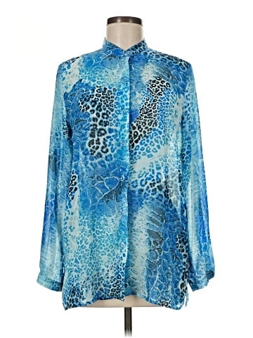 Draper's & Damon's Long Sleeve Blouse (view 1)