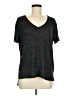 ABound Metallic Black Short Sleeve T-Shirt Size M - photo 1